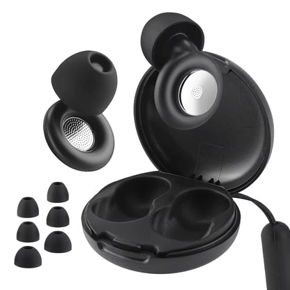 Portable 45dB Dual Noise Reduction Silicone Sleep Earplugs